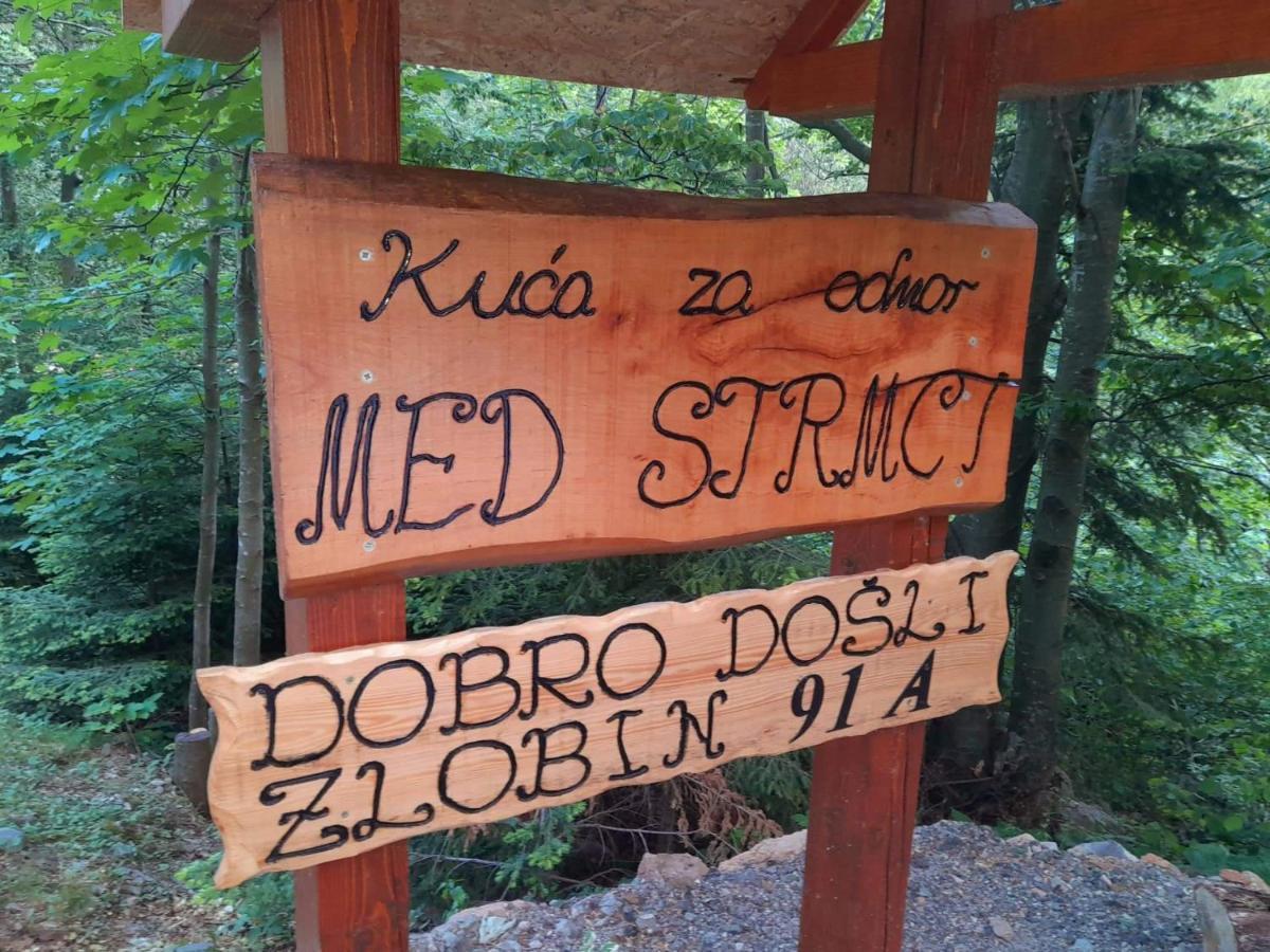 Kuca Za Odmor "Med Strmci" Villa Zlobin Luaran gambar